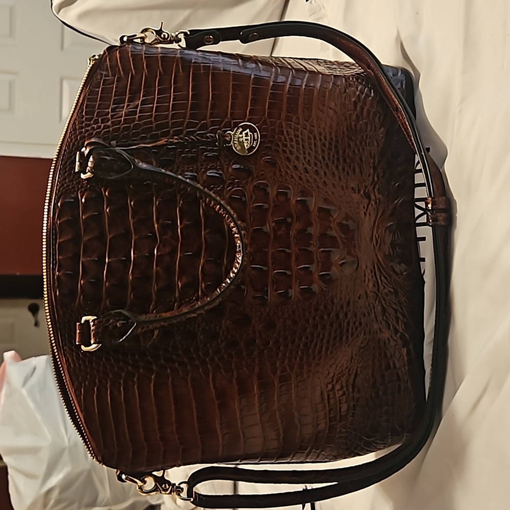 Brahmin large satchel